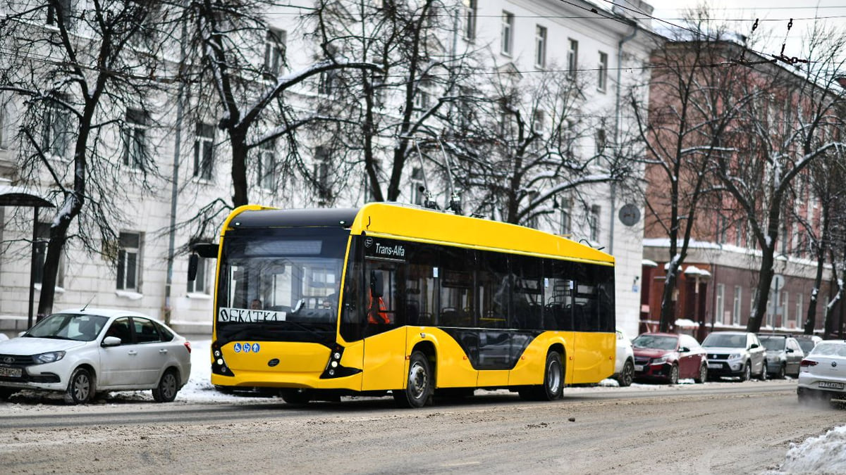 Новые троллейбусы в Ярославле начнут ходить 19 января – Коммерсантъ  Ярославль