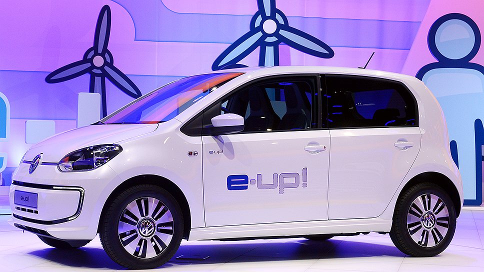 VW E-Up — автомобиль для города, где свободные розетки есть на каждом углу 
