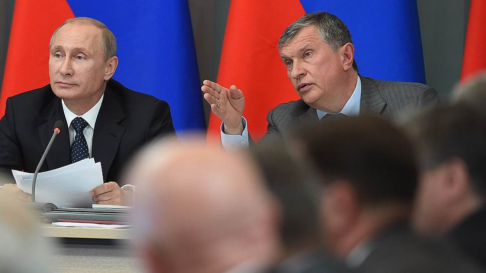 Президент Владимир Путин и глава «Роснефти» Игорь Сечин (справа) сошлись во взглядах на либерализацию газового рынка