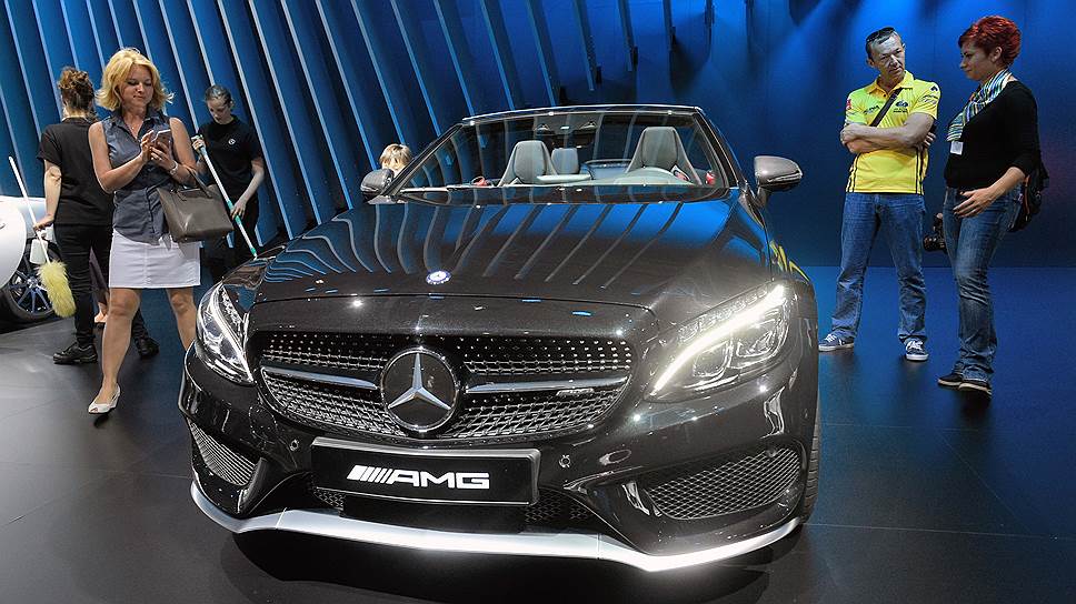 Mercedes-Benz — единственный крупный европейский автопроизводитель, представленный на салоне 
