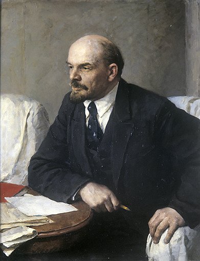 Владимир Серов. Портрет В.И.Ленина. 1956