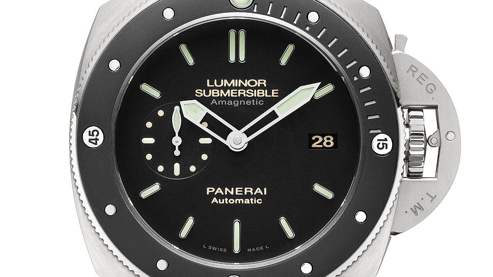 Panerai, Luminor Submersible 1950 Amagnetic 3 Days Automatic Titanio 47 mm, 2013