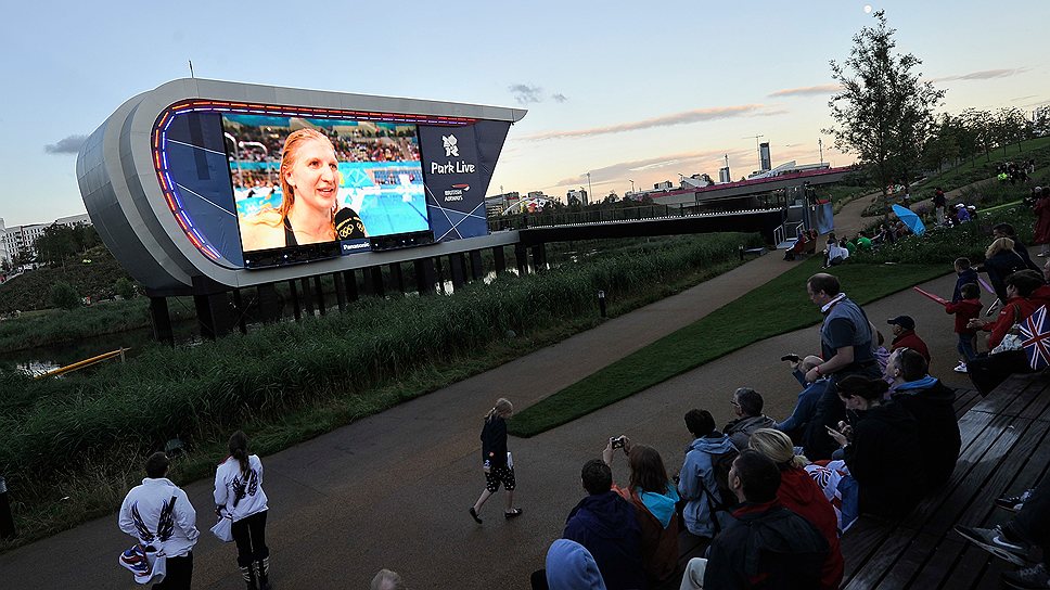 За время Олимпиады в Лондоне британские Live Site посетили до 2,7 млн человек