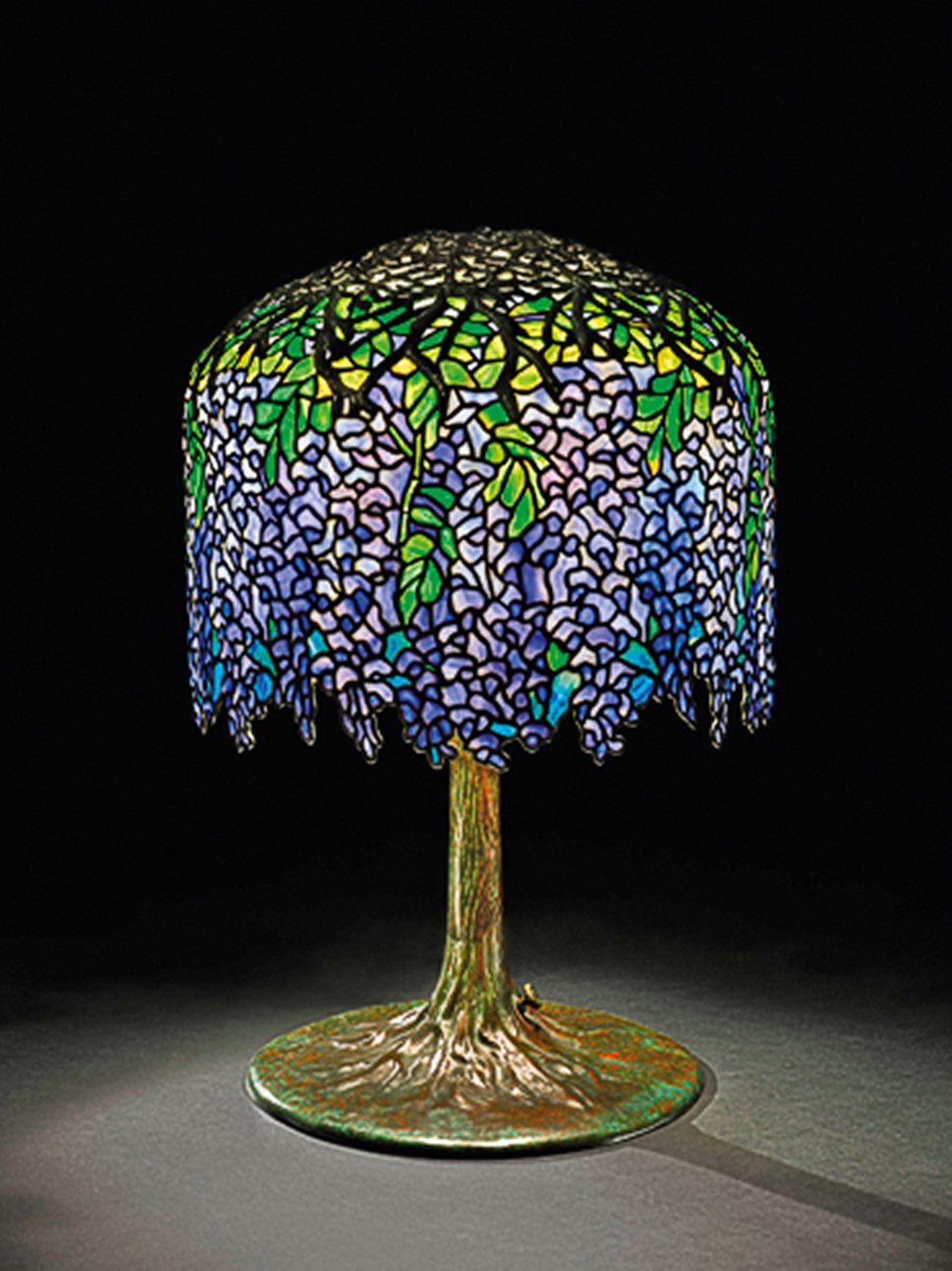 Лампа &quot;Глициния&quot;, Tiffany Studios, около 1905 года. Sotheby&#39;s, эстимейт $600-800 тыс. 
