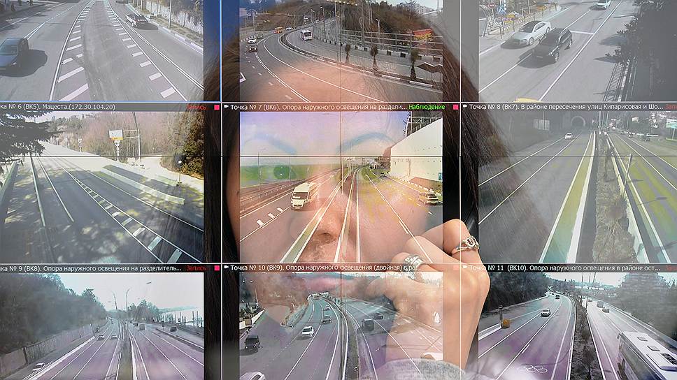 Диспетчеры получают не только информацию о плотности транспортного потока, но и видеоизображение наиболее важных участков магистралей 
