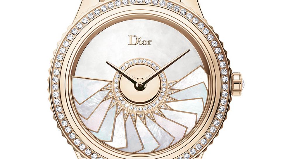 Dior, Dior VIII Grand Bal Plisse Soleil Or Roses 36 mm