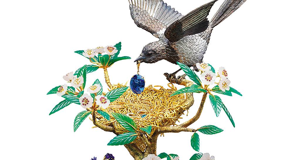 Patek Philippe Часы Treasure Nest, около 1992 года, проданы на торгах Sotheby’s в апреле 2013 года 