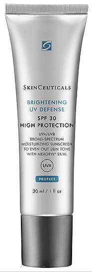 Солнцезащитное средство выравнивающее тон кожи Skinceuticals brightening UV Defence 
