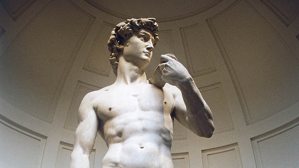 &quot;Давид&quot;, Микеланджело (1501-1504 годы, Галерея Академии, Флоренция) 
