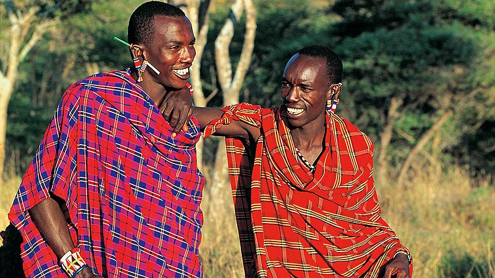 Индейцы племени масаи, Танзания 

