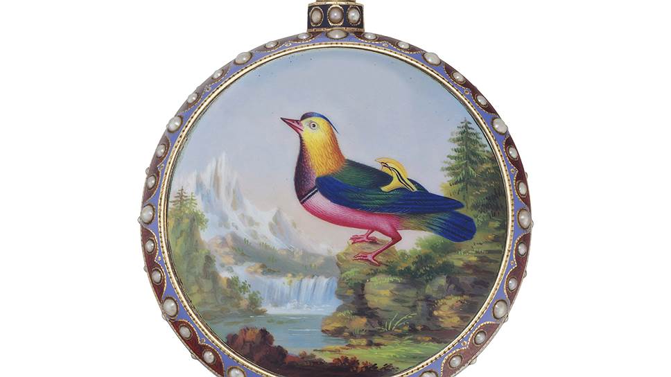 Bovet Fleurier, карманные часы, золото, эмаль (конец XIX века), аукцион Christie&#39;s 11 июня 2014, проданы за $197 тыс.
