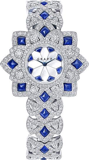 Graff Montres, Floral Diamond Sapphire, 2014 
