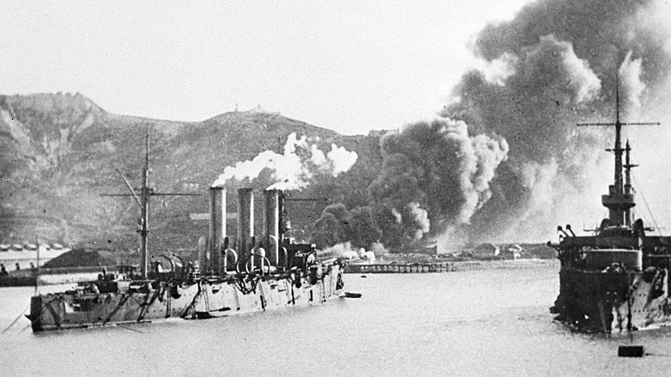 Пожар у Золотой горы во время обороны Порт-Артура, Русско-японская война 1904-1905 годов