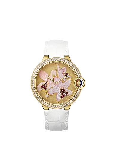 Часы Cartier Orchidee Granulation