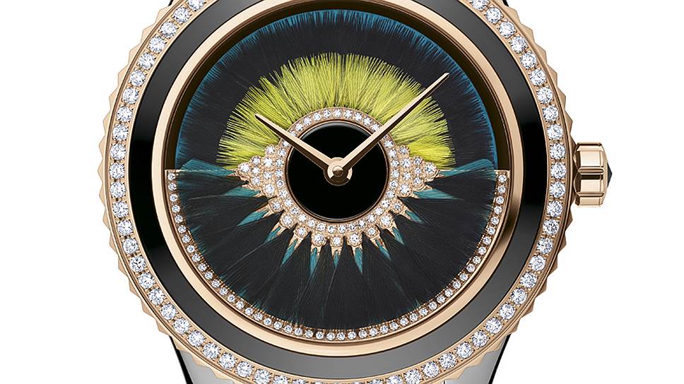 Часы Dior, Dior VIII Grand Bal Cancan Ceramique Noir 38 mm