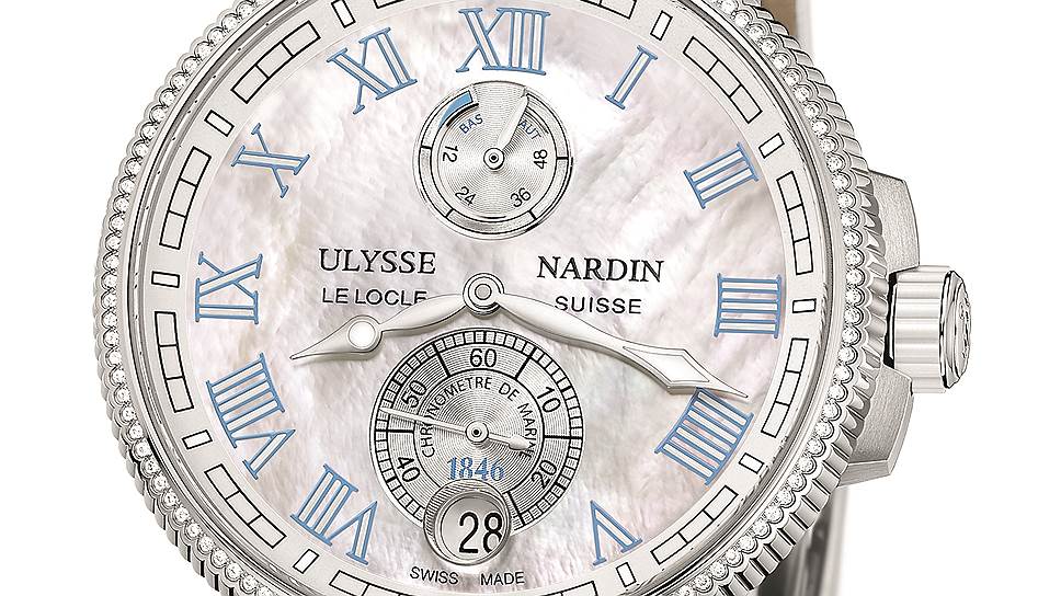 Ulysse Nardin Marine Chronometer Manufacture Ladies 
