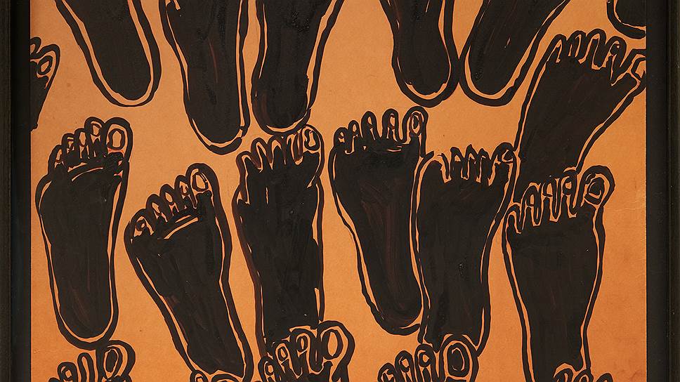 Работа Яеи Кусамы из коллекции обувной мануфактуры Louis Vuitton в Фиессо-д&#39;Артико, 1964