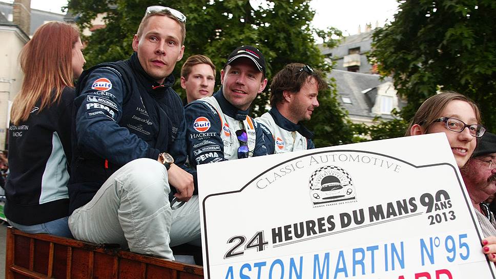 34-летний датчанин Алан Симонсен за сутки до своей гибели на треке Ле-Мана 22 июня 2013 года 

