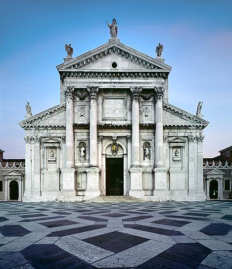 Фасад и интерьер церкви Сан-Джорджо Маджоре, Венеция, 1565-1610