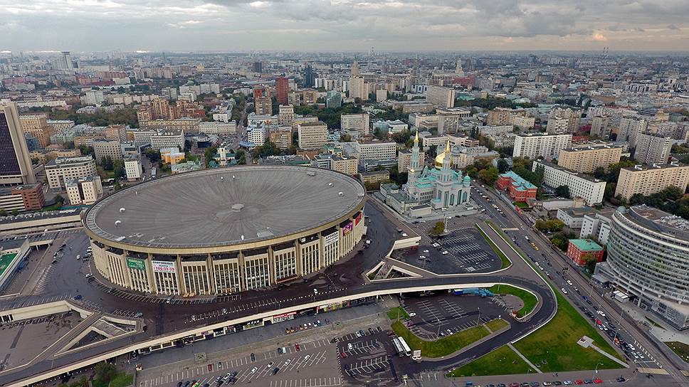 Спорткомплекс &quot;Олимпийский&quot; в Москве: впервые в России применена клеевая система кровельного крепления 
