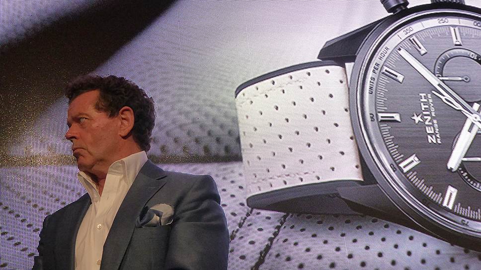 Главный дизайнер автомобильной марки Джерри Макговерн уже носит новые часы El Primero Range Rover Special Edition 
