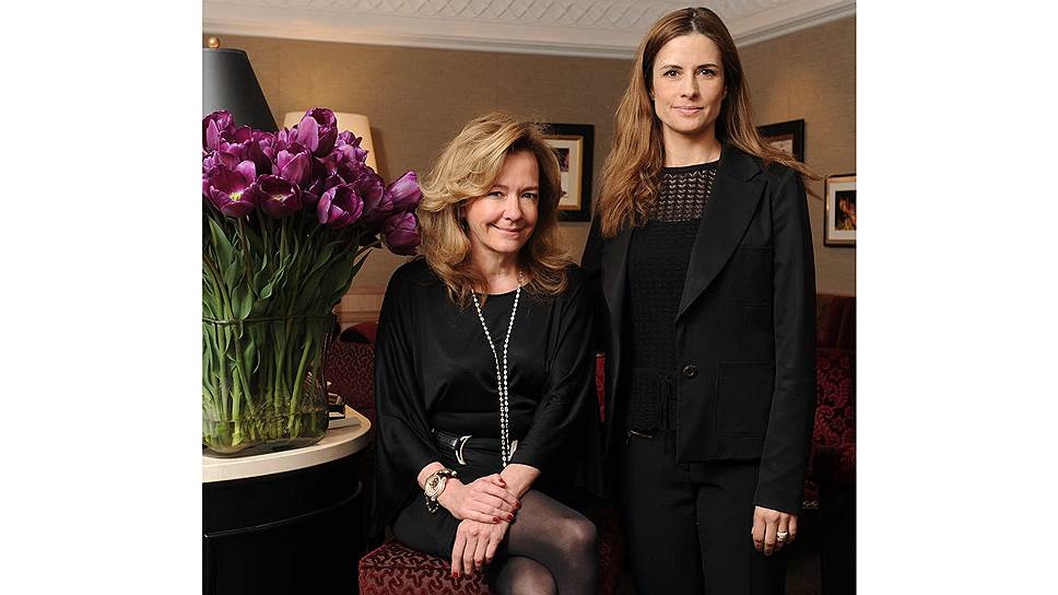 Ливия Ферт и сопрезидент  и креативный директор ювелирной компании Chopard Каролина Шойфеле