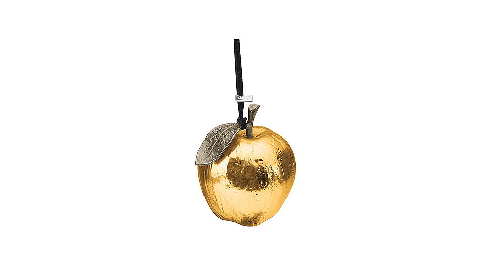 Елочное украшение «Золотое яблоко», Michael Aram, «Дом фарфора»