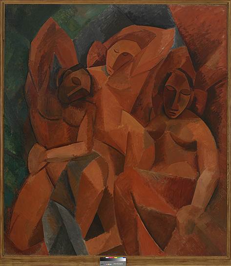 Пабло Пикассо, &quot;Три женщины&quot;, 1908 г.