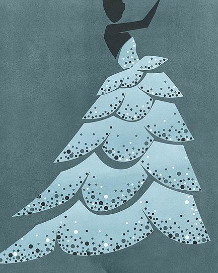 Платье Junon, сезон &quot;осень-зима 1949&quot;, коллекция Milieu du Siecle. c Mats Gustafson 
