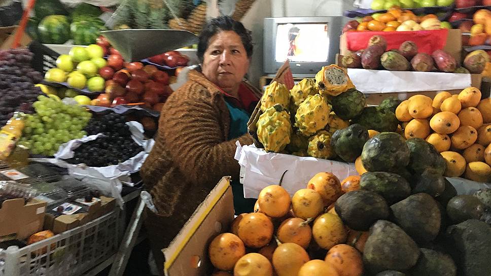 Рынок Сан-Педро в Куско 
