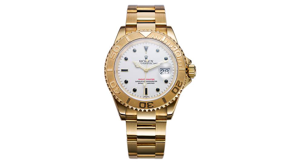 Первые часы Yacht Master, Rolex, 1992 год 

