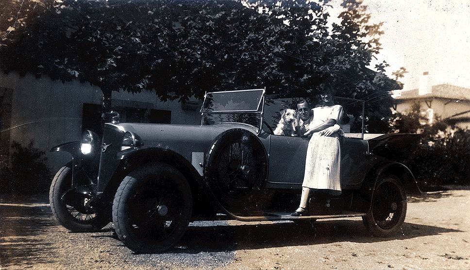 Габриэль Шанель и великий князь Дмитрий, Биарриц, 1924 год