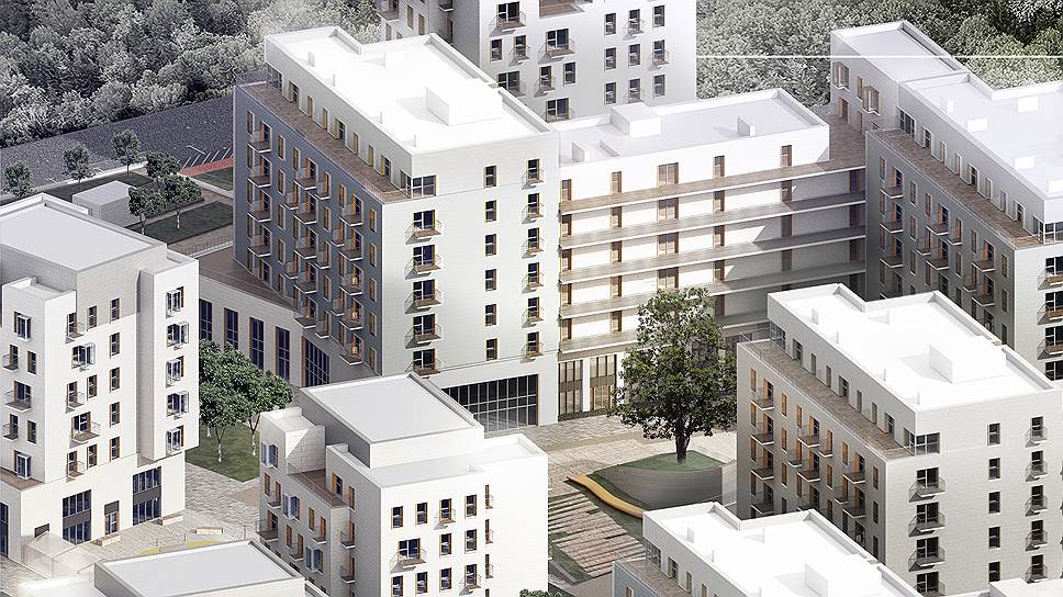 Предложение компании &quot;Эшер&quot; по строительству среднеэтажного жилья получило одобрение на конкурсе архитектурных концепций