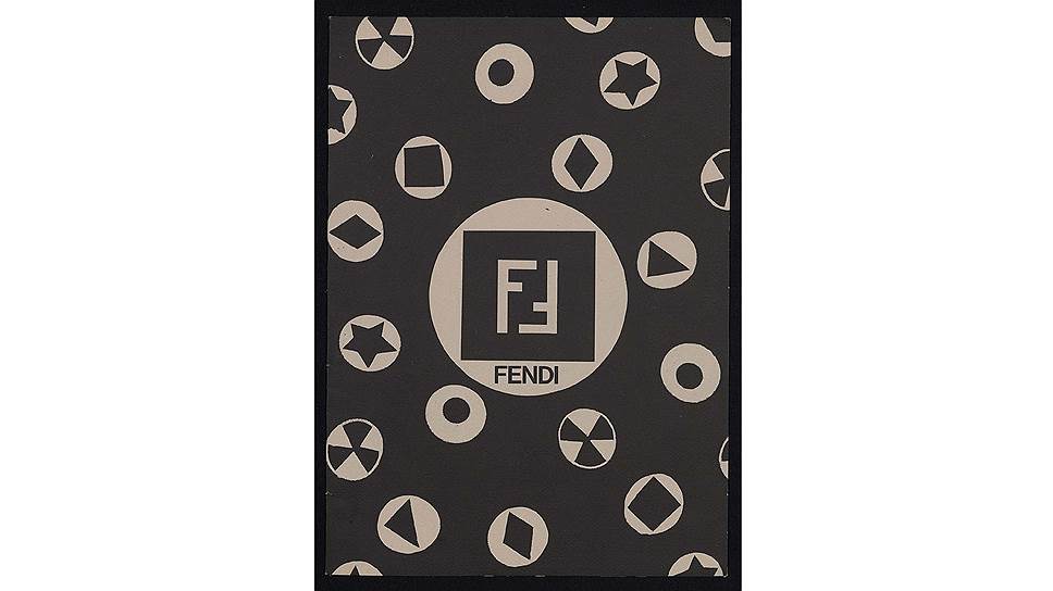 Логотип Fendi, 1987 год 
