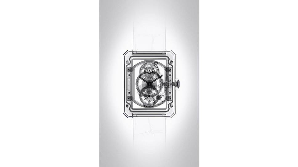 Рентген корпуса часов Boy.friend Skeleton из бежевого золота с мануфактурным калибром Calibre 3