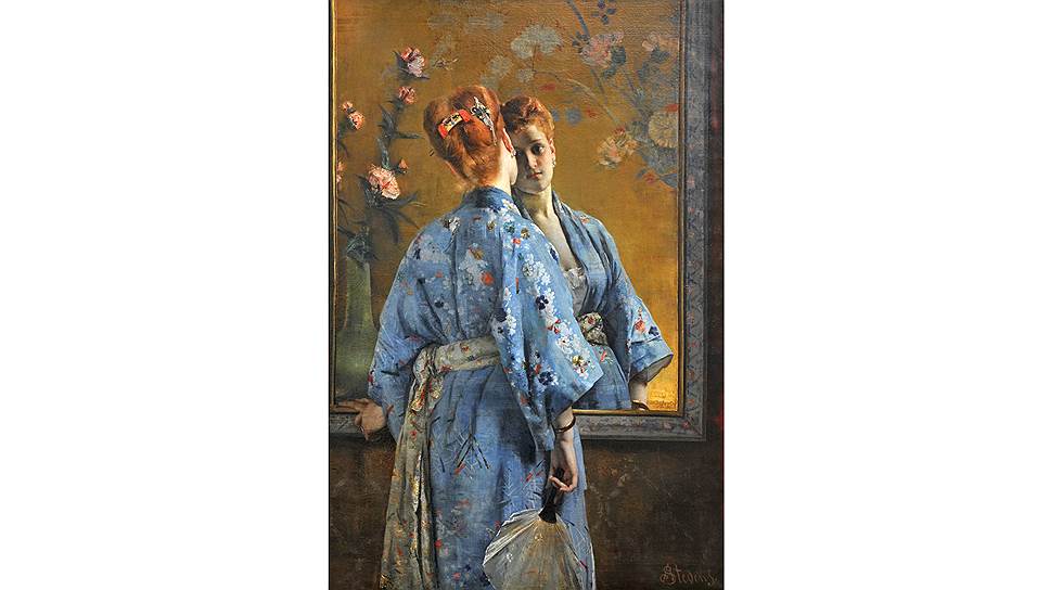 Альфред Стевенс. «Японская парижанка». 1872