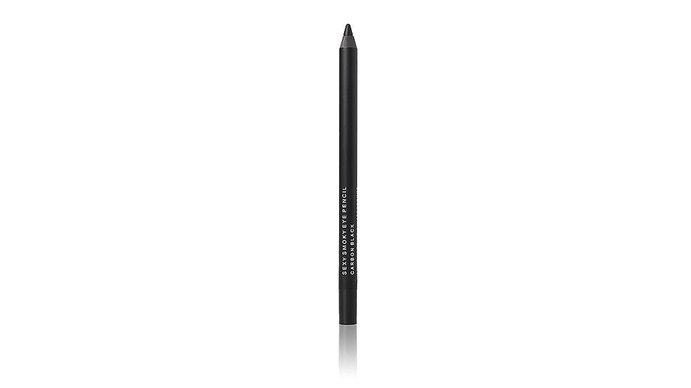 Мягкий карандаш для глаз Black Carbon, Sexy Smoky Eye Pencil, Romanovamakeup