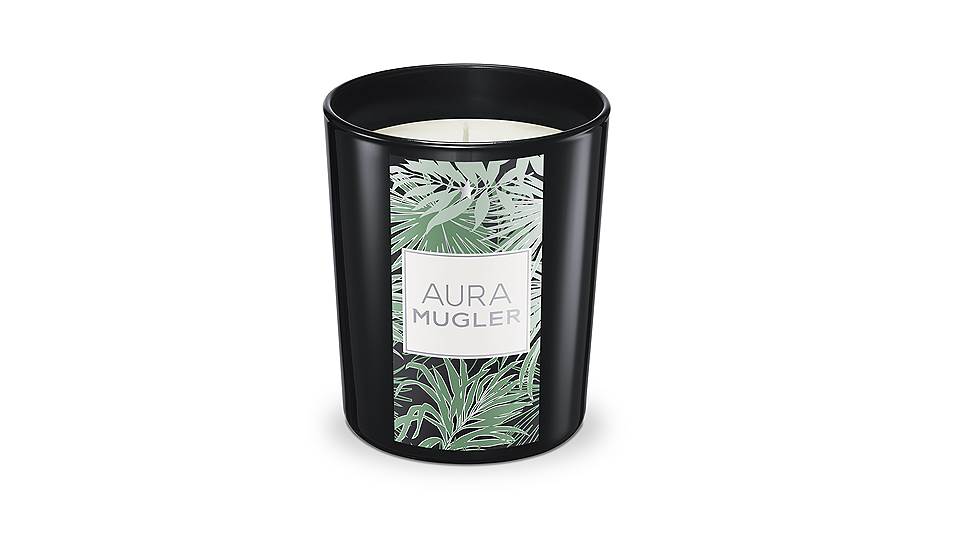 Парфюмированная свеча с запахом тигровой лианы, Aura Mugler