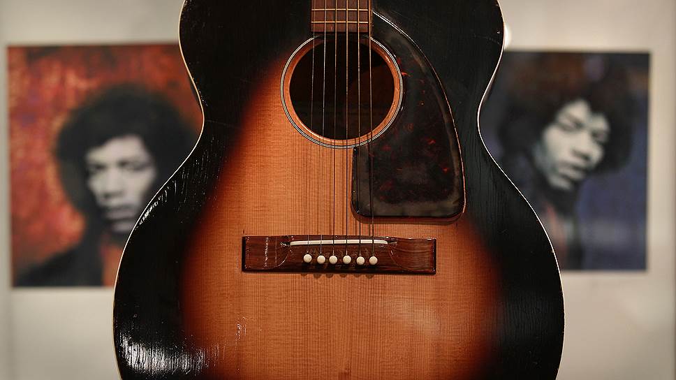 Гитара Джими Хендрикса, проданная на аукционе Bonhams в декабре 2010 года