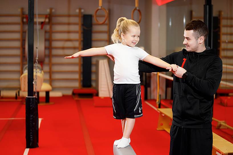 Детская спортивная гимнастика в фитнес-клубе Crocus Fitness 