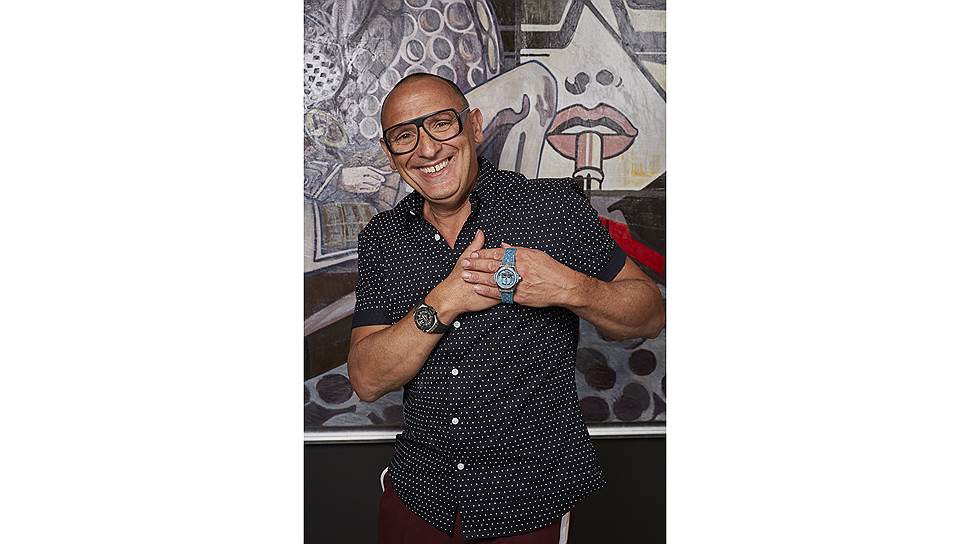 Французский художник Марк Ферреро так же сотрудничает с Hublot.Часы  Big Bang One Click Marc Ferrero посвящены женщинам XXI века