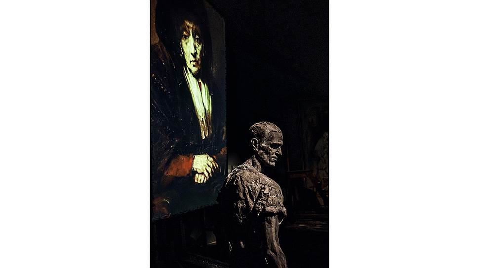 Фрагмент экспозиции Александра Сокурова на Венецианской биеннале