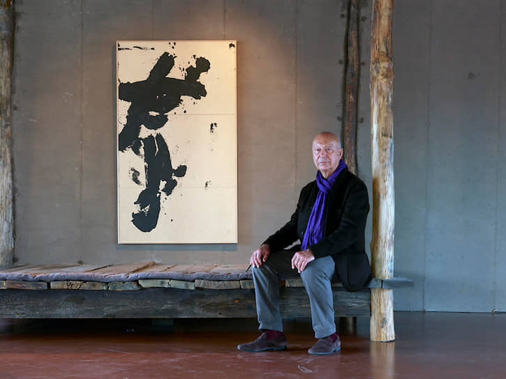 Аксель Вервордт на выставке Intuition в палаццо Фортуни, 2017 год