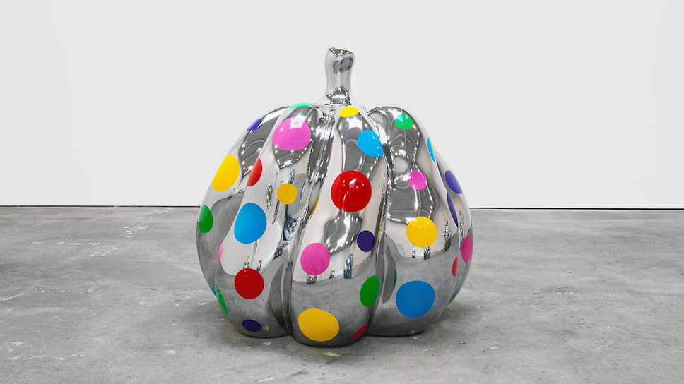 Яйои Кусама, «Pumpkin», 2015 год. Продана российскому коллекционеру за $1,8 млн