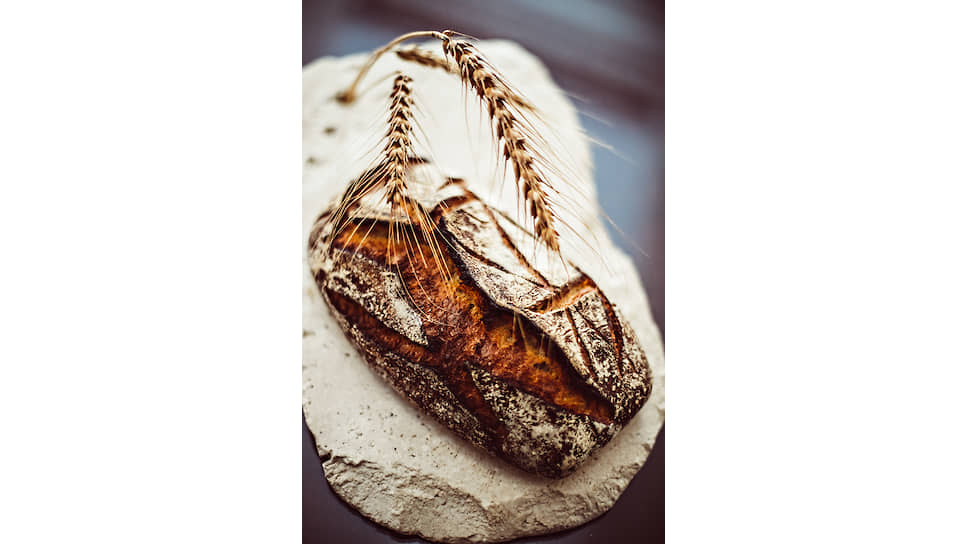 «Живой» хлеб. Блюдо в Ресторане Epicure