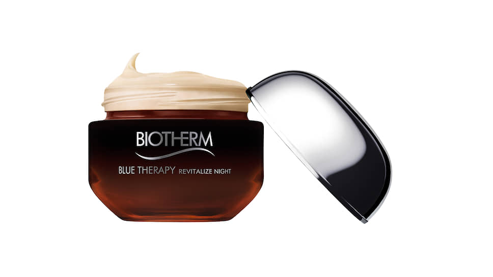 Ночной восстанавливающий крем для лица Blue Therapy Amber Algae Revitalize, Biotherm