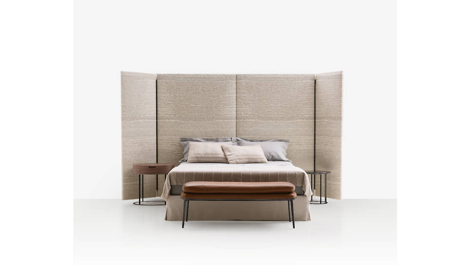 Кровать Dike, дизайн Антонио Читтерио, Maxalto — B&amp;B Italia