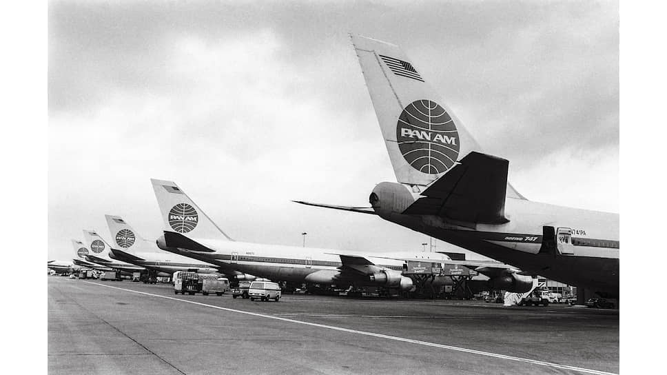 Самолеты Pan Am в аэропорту Хитроу