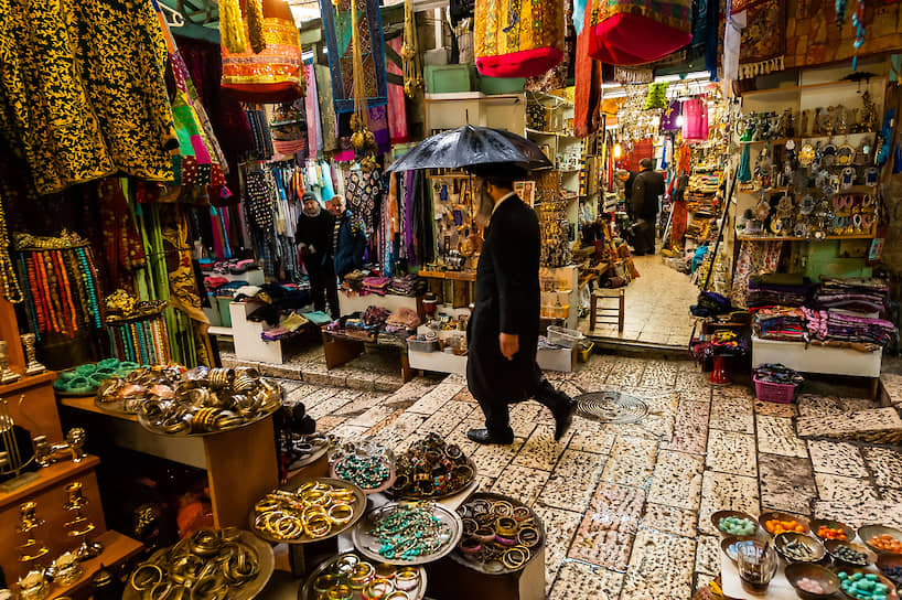 Арабский базар в Иерусалиме