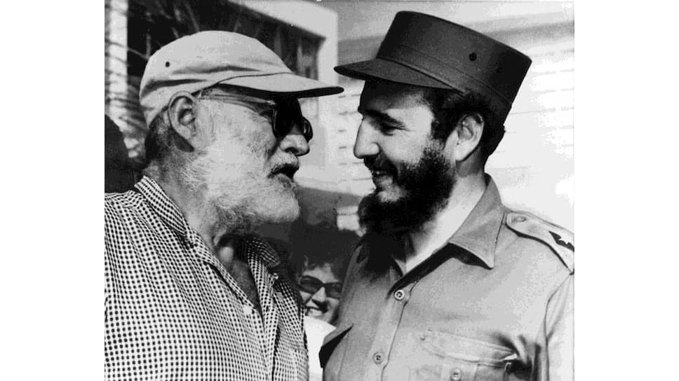 Фидель Кастро встречался с живущим на Кубе автором «Старика и море» лишь однажды, всего на несколько минут. Говорили они о рыбалке